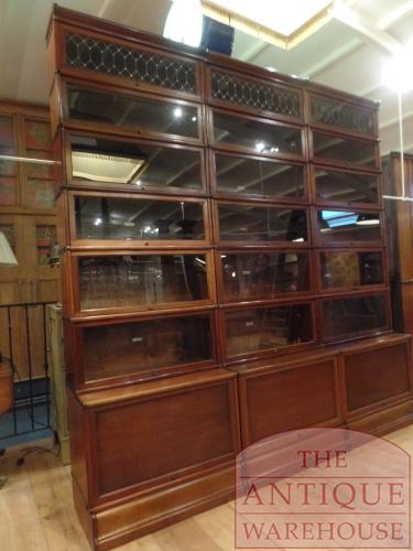 Antieke mahonie Globe Wernicke boekenkast origineel 4