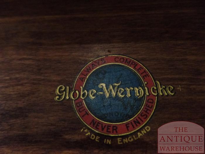 Antieke mahonie Globe Wernicke boekenkast origineel 2