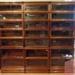 Antieke mahonie Globe Wernicke boekenkast origineel 3