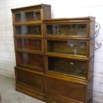 Antieke mahonie Globe Wernicke boekenkast 1