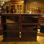 Antieke mahonie Globe Wernicke boekenkast 1