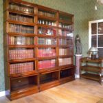 Antieke mahonie Globe Wernicke boekenkast 1