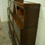 Antieke mahonie Globe Wernicke opstelling 1