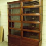 Antieke mahonie Globe Wernicke stapelbare boekenkast 1