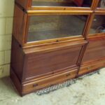 Antieke mahonie Globe Wernicke stapelbare boekenkast 2