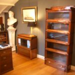 Antieke mahonie Globe Wernicke 1