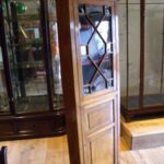 antieke mahonie hoekkast 1