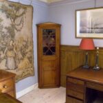 antieke mahonie hoekkast 3