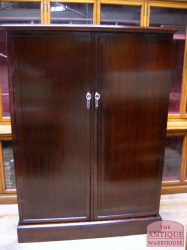 antieke mahonie kledingkast, compactom 3