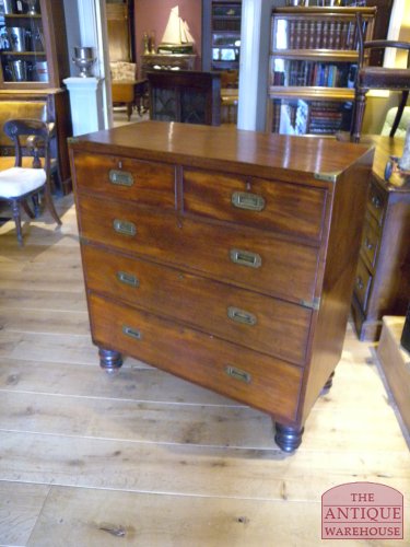 antieke mahonie ladekast