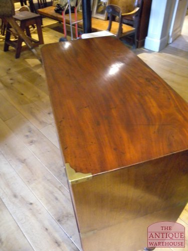 antieke mahonie ladekast 2