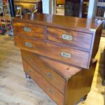 antieke mahonie ladekast 3