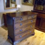 antieke mahonie ladekast 2