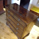 antieke mahonie ladekast 3