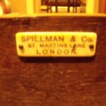 antieke mahonie ladekast 1