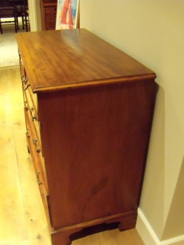 antieke mahonie ladekast 2