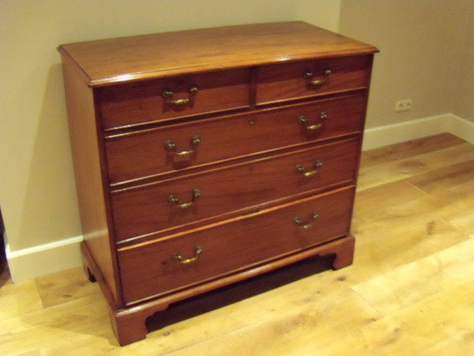 antieke mahonie ladekast 3