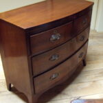 antieke mahonie ladekast 1