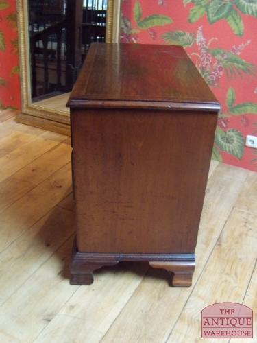 antieke mahonie ladekast, circa 1850, VERKOCHT