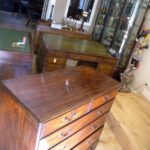 antieke mahonie ladekast 1