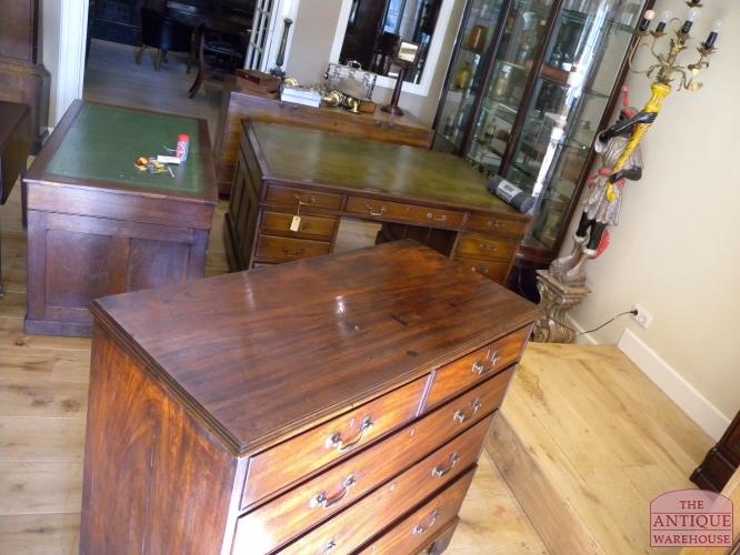 antieke mahonie ladekast, VERKOCHT