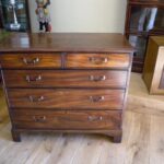 antieke mahonie ladekast 3