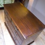 antieke mahonie ladekast 1