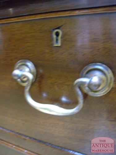 antieke mahonie ladekast 2