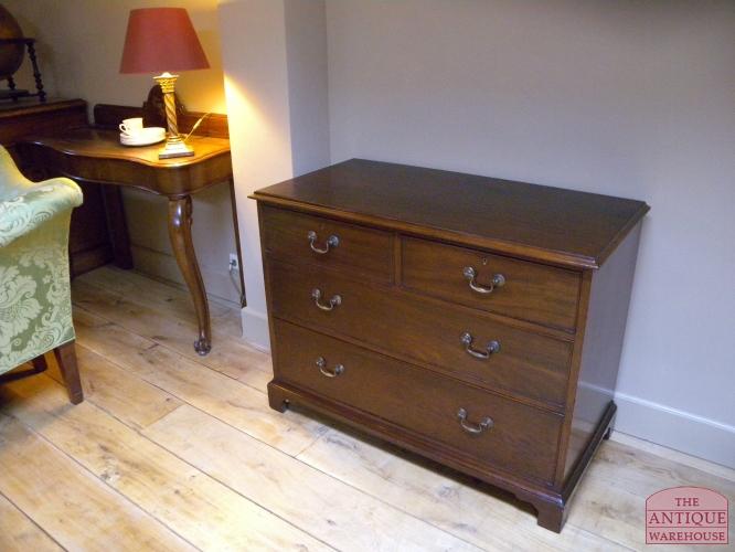 antieke mahonie ladekast 3