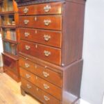 antieke mahonie ladekast 1