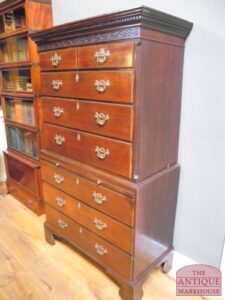 antieke mahonie ladekast, VERKOCHT