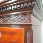 antieke mahonie ladekast 3