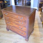 antieke mahonie ladekast 1