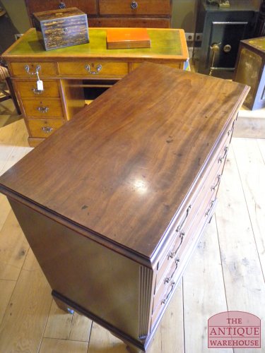 antieke mahonie ladekast 2