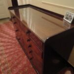 antieke mahonie ladekast 3