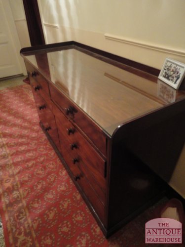 antieke mahonie ladekast 3