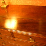 antieke mahonie ladekast 1