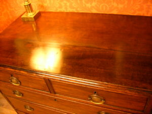 antieke mahonie ladekast, VERKOCHT