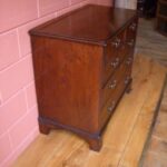 antieke mahonie ladekast 1