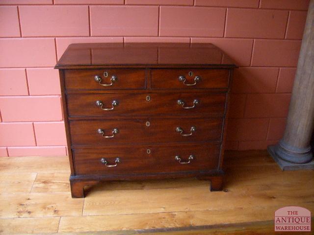 antieke mahonie ladekast 3