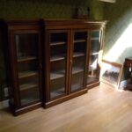 Antieke mahonie lage boekenkast, circa 1860 2