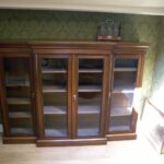 Antieke mahonie lage boekenkast, circa 1860 3