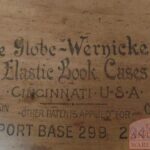 Antieke mahonie of eikenhouten Globe Wernicke boekenkast origineel 2