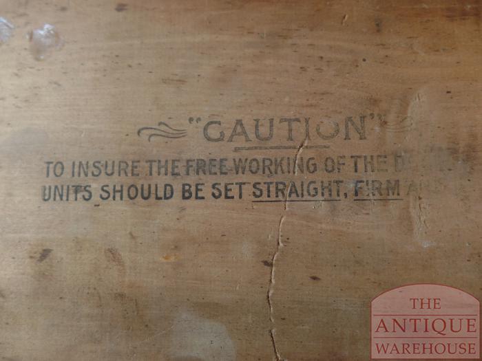 Antieke mahonie of eikenhouten Globe Wernicke boekenkast origineel 5