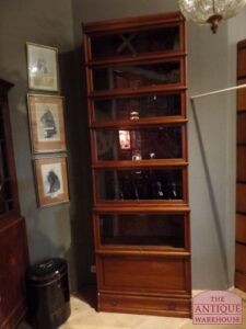 antieke mahonie originele Globe Wernicke boekenkast