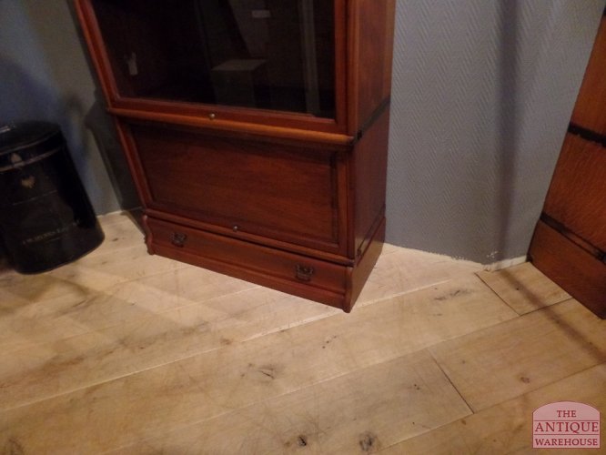 Antieke mahonie originele Globe Wernicke boekenkast 2