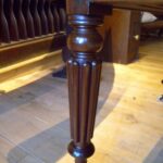 Antieke mahonie partners schrijftafel circa 1800 2