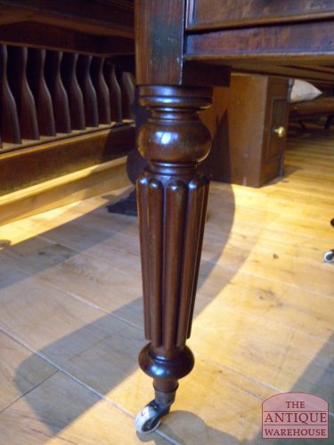 Antieke mahonie partners schrijftafel circa 1800 2