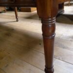 Antieke mahonie partners schrijftafel uit Schotland 1