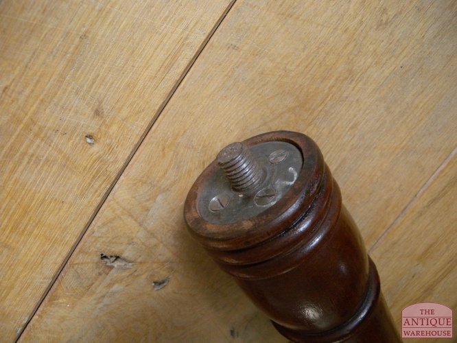 Antieke mahonie partners schrijftafel uit Schotland 2